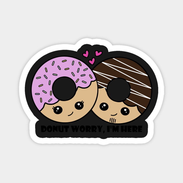 Donuts in Love Magnet by MrsCathyLynn