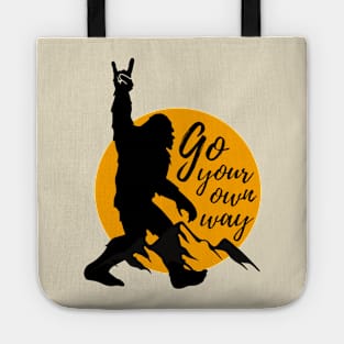 Bigfoot, go your own way Tote