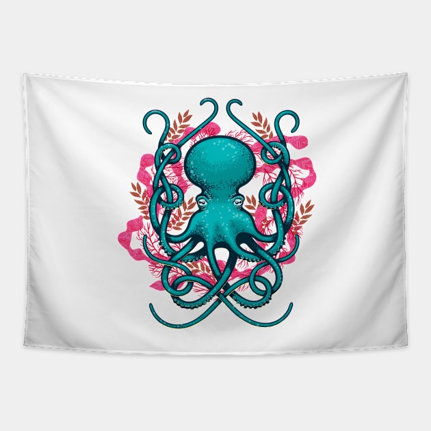 octupus Tapestry by erdavid