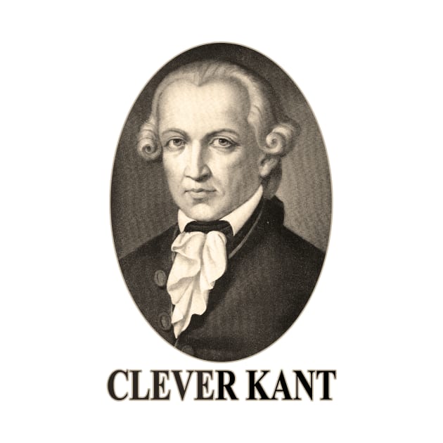 immanuel kant- A very Clever Kant by IceTees
