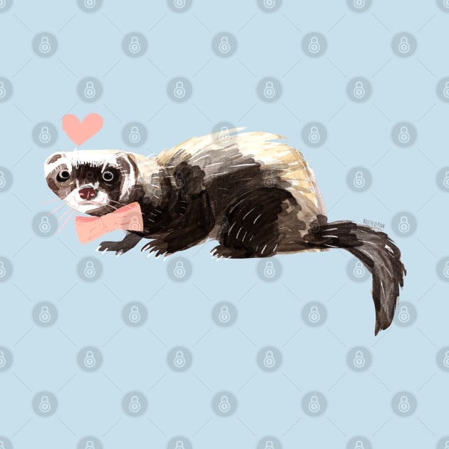 Happy National Ferret Day #2 by belettelepink