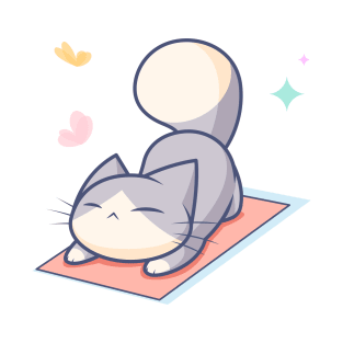 Yoga Cat T-Shirt