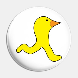 Running duckling Pin