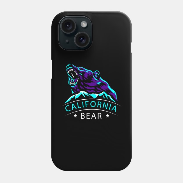 California Bear Phone Case by Mako Design 