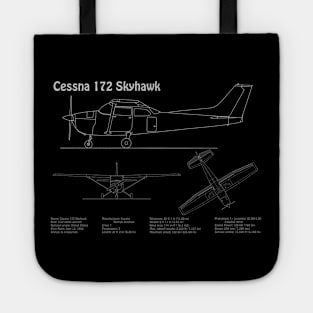 Cessna 172 Skyhawk - PDpng Tote