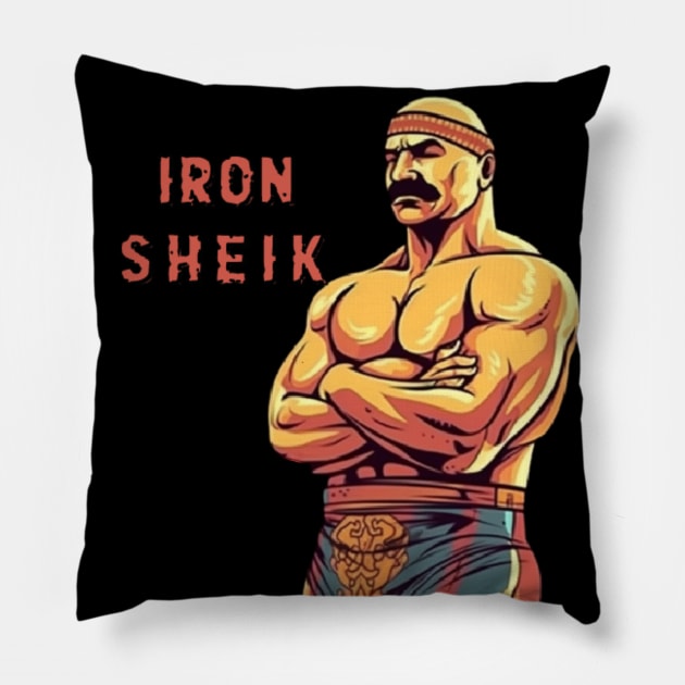 Iron Sheik Pillow by Pixy Official