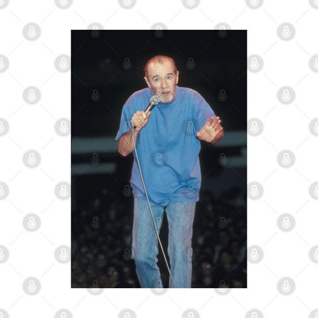 George Carlin Photograph by Concert Photos