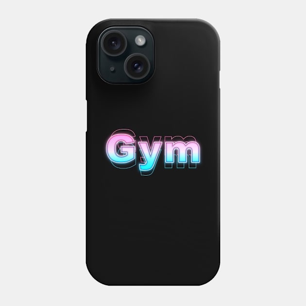 Gym Phone Case by Sanzida Design