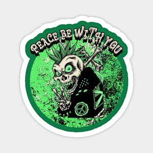 Peace Be With You Magnet