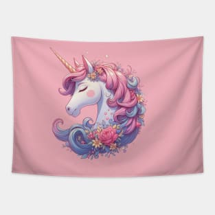 Cute Unicorn Tapestry