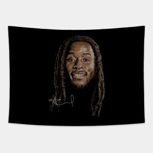 Alvin Kamara New Orleans Smile Tapestry