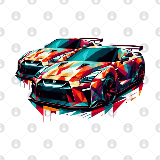 Nissan GT-R by Vehicles-Art