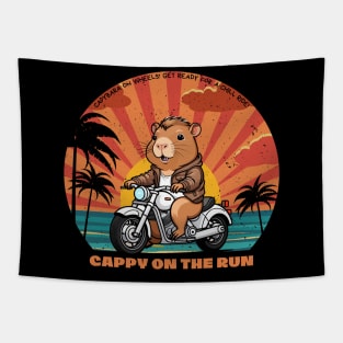 CAPPY ON THE RUN Tapestry