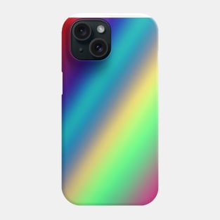 colorful rainbow abstract texture art background Phone Case