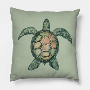 Awesome sea turtle Pillow