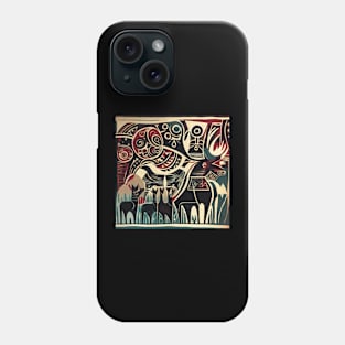 Canada North Art Print . Phone Case