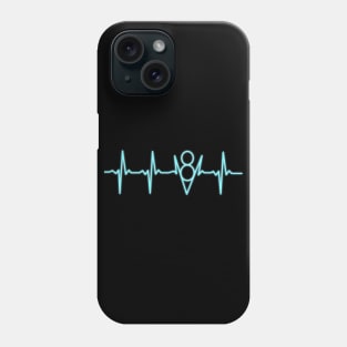 V8 Heartbeat Phone Case