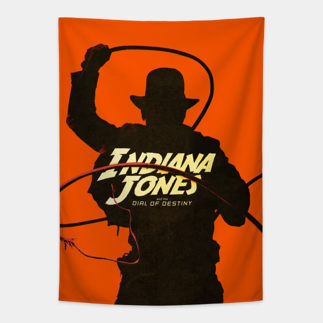 Indiana Jones and the dial of destiny Tapestry by Buff Geeks Art