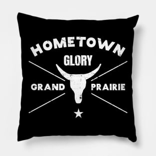 Grand Prairie Texas Hometown Glory Pillow