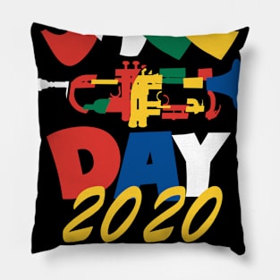 International Jazz Day Cape Town South Africa 2020 Pillow