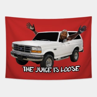 THE JUICE IS LOOSE Tapestry