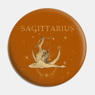 Sagittarius zodiac sign Pin
