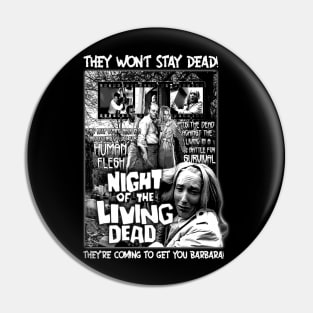 They Won't Stay Dead Pin