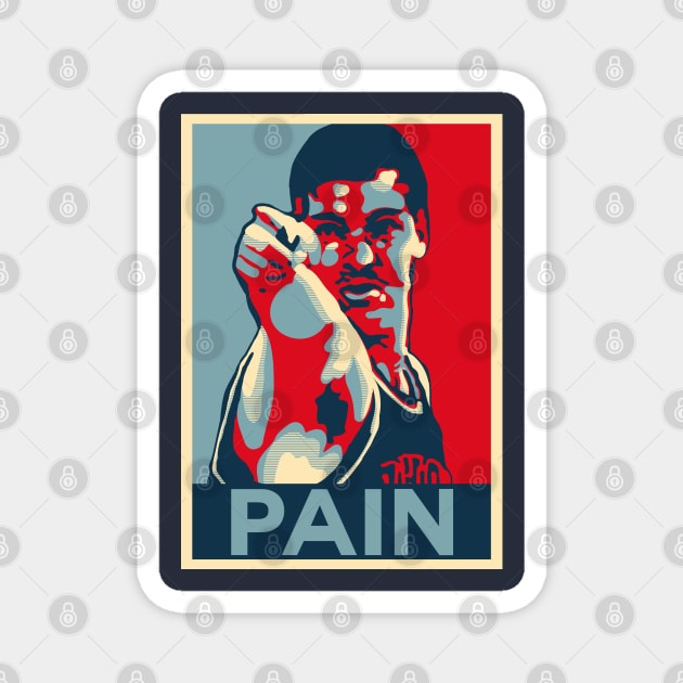 Bill Laimbeer Pain Obama Hope Large Print Magnet by qiangdade