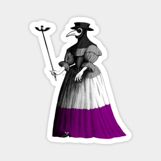 Ace lady plague doctor Magnet