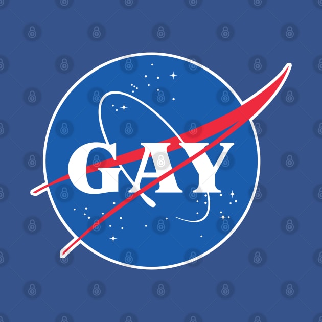 Nasa / Gay Logo Tribute/Parody Design by DankFutura