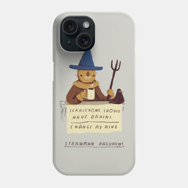 strawman argument Phone Case by Louisros