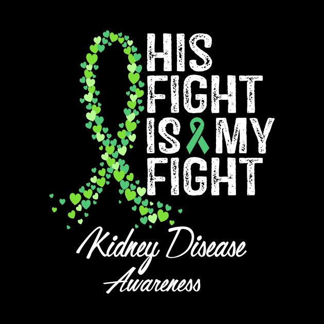 Kidney Disease Awareness His Fight Is My Fight by RW