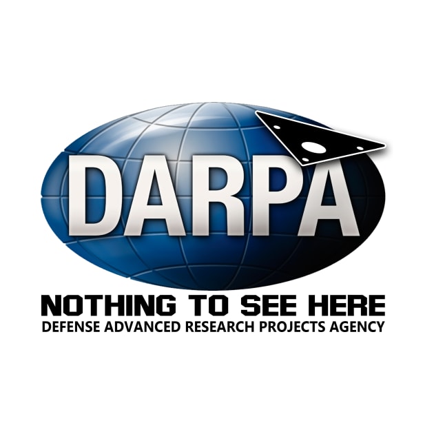 Darpa Nothing to see here T by justswampgas