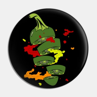 Jalapeno flavour blast Pin