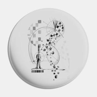 Science Fiction art illustration Pin