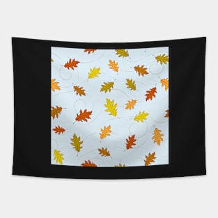 Fall Leaves in the Wind Tapestry