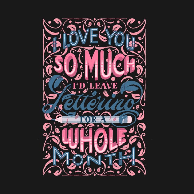 Love you lettering by JimboBernaus