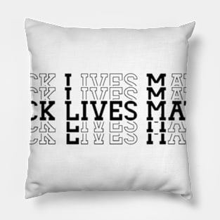 black lives matter Pillow