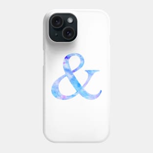 Watercolor Ampersand & Phone Case