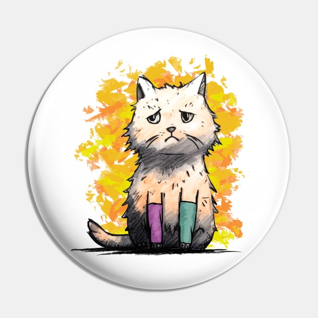 Tater Tot Cat Pin by Felwin