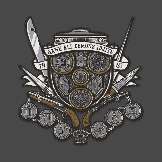 Winchester's Crest by Arinesart