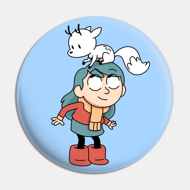 Hilda and Twig // Hilda Pin by amandawagner