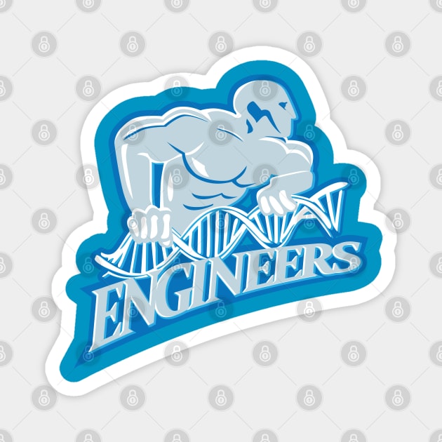 Go Engineers! Magnet by d4n13ldesigns