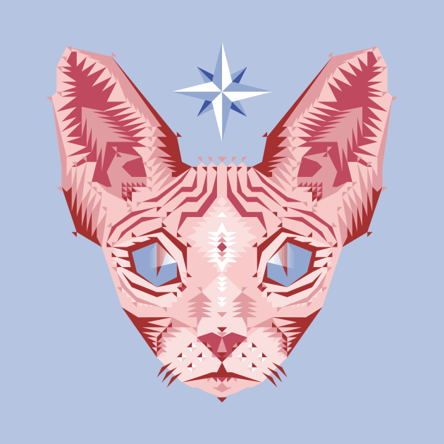 Sphynx Cat Rose by chobopop