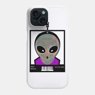 Alien ID Tag Phone Case