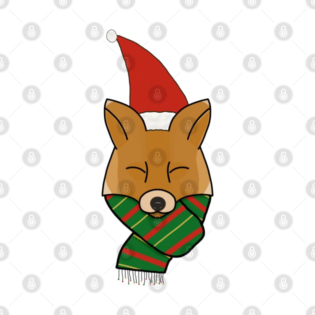 Merry Christmas, Fox! by Lunar Scrolls Design