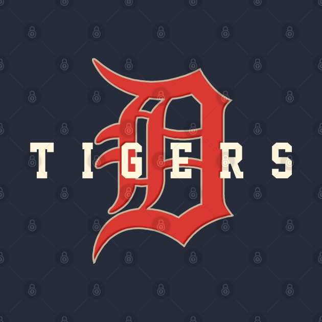 Detroit Tigers 2 by Buck Tee