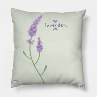 lavender. Pillow