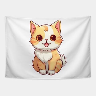 Cute Kawaii Cat Tapestry