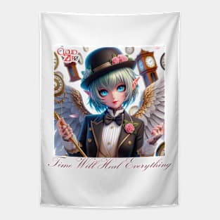 Cloud Zer0 Angel Girl Tapestry